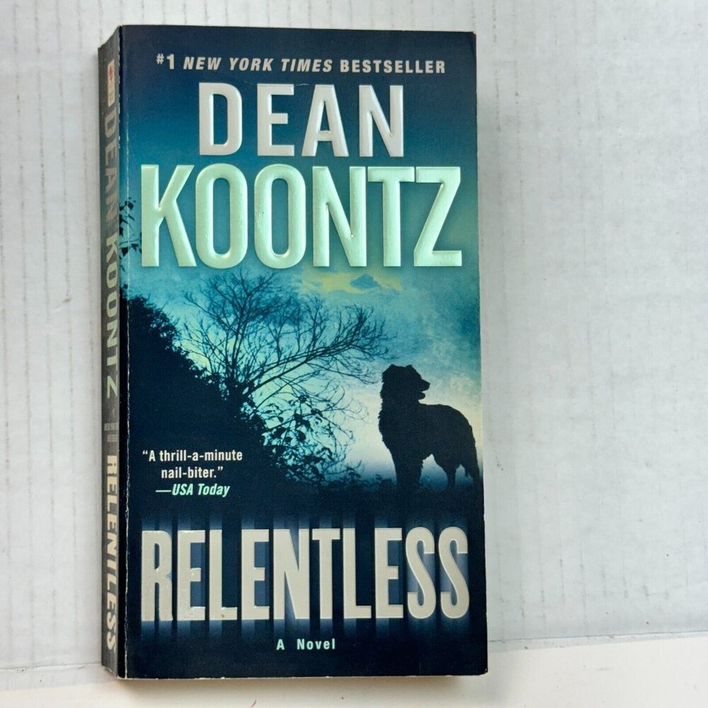 Relentless A Novel by Dean  Koontz Paperback Book
